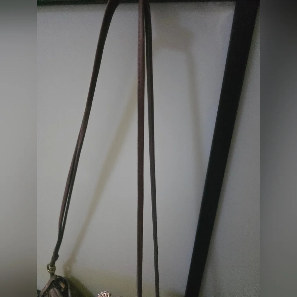 AUTHENTIC VINTAGE RARE COACH GENUINE LEATHER HAND BAG 12.5